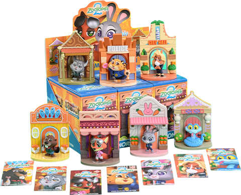 Disney Zootopia 2 Cosbi Diorama Collection Blind Box Set  (Prototype Shown) View 14