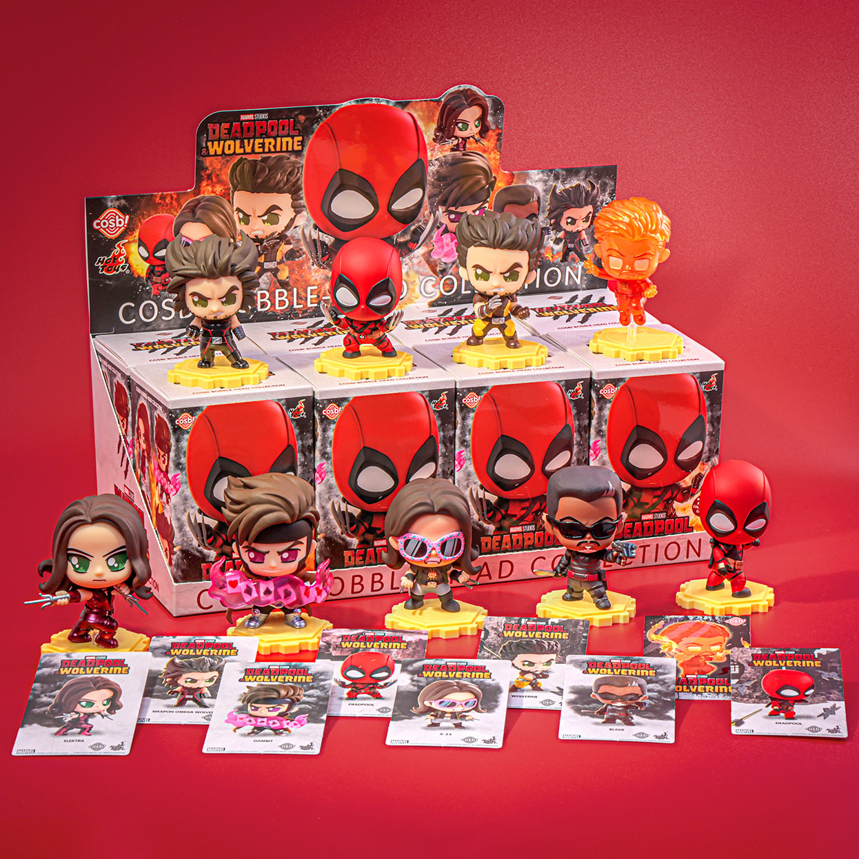 Marvel Deadpool & Wolverine Cosbi Bobble-Head Collection (Series 2) Blind Box Set  Collector Edition (Prototype Shown) View 2