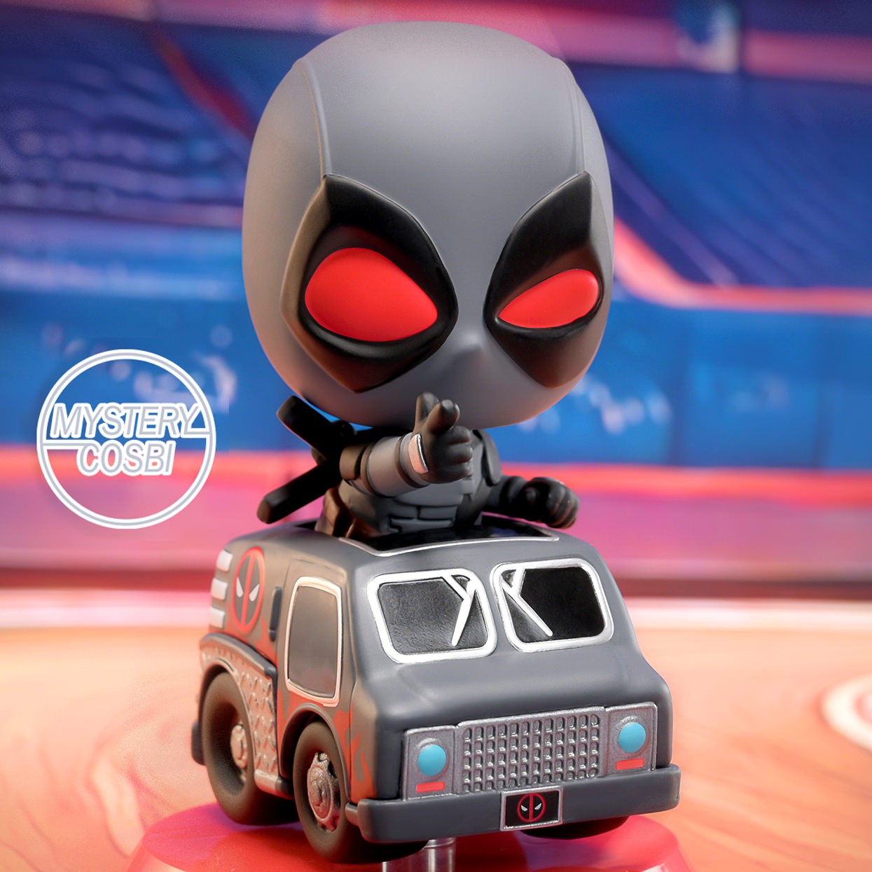 Marvel Marvel Cosbi Rider Bobble-Head Collection Blind Box Set  Collector Edition (Prototype Shown) View 6