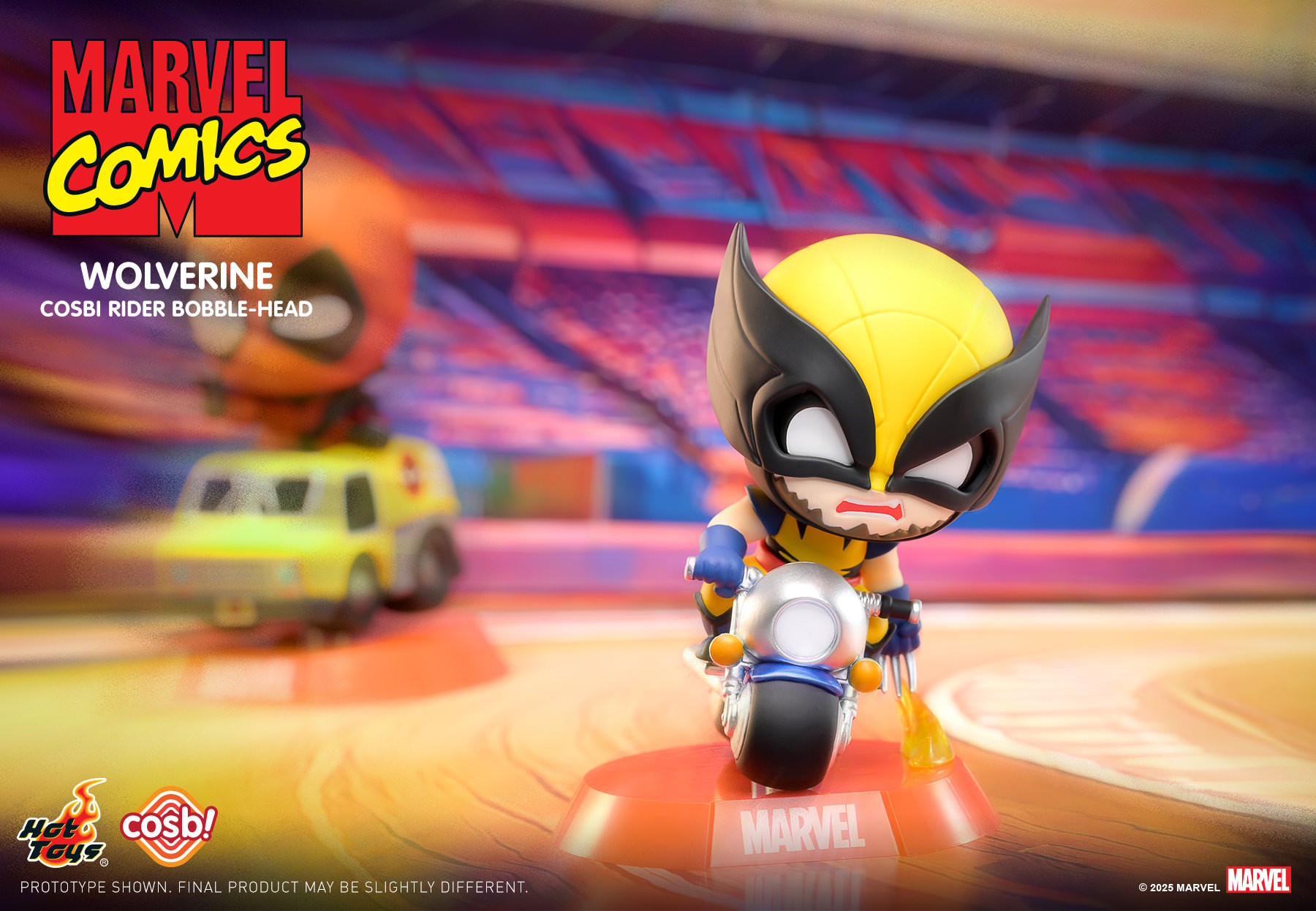 Marvel Marvel Cosbi Rider Bobble-Head Collection Blind Box Set  Collector Edition (Prototype Shown) View 8