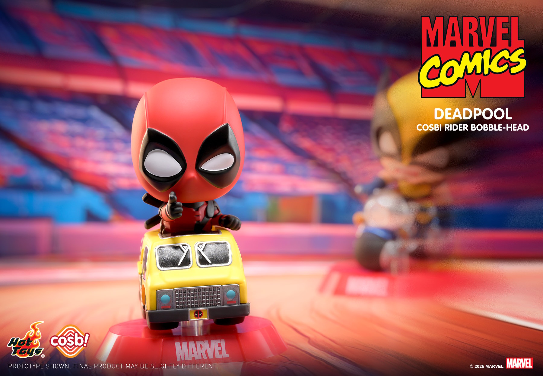 Marvel Marvel Cosbi Rider Bobble-Head Collection Blind Box Set  Collector Edition (Prototype Shown) View 9