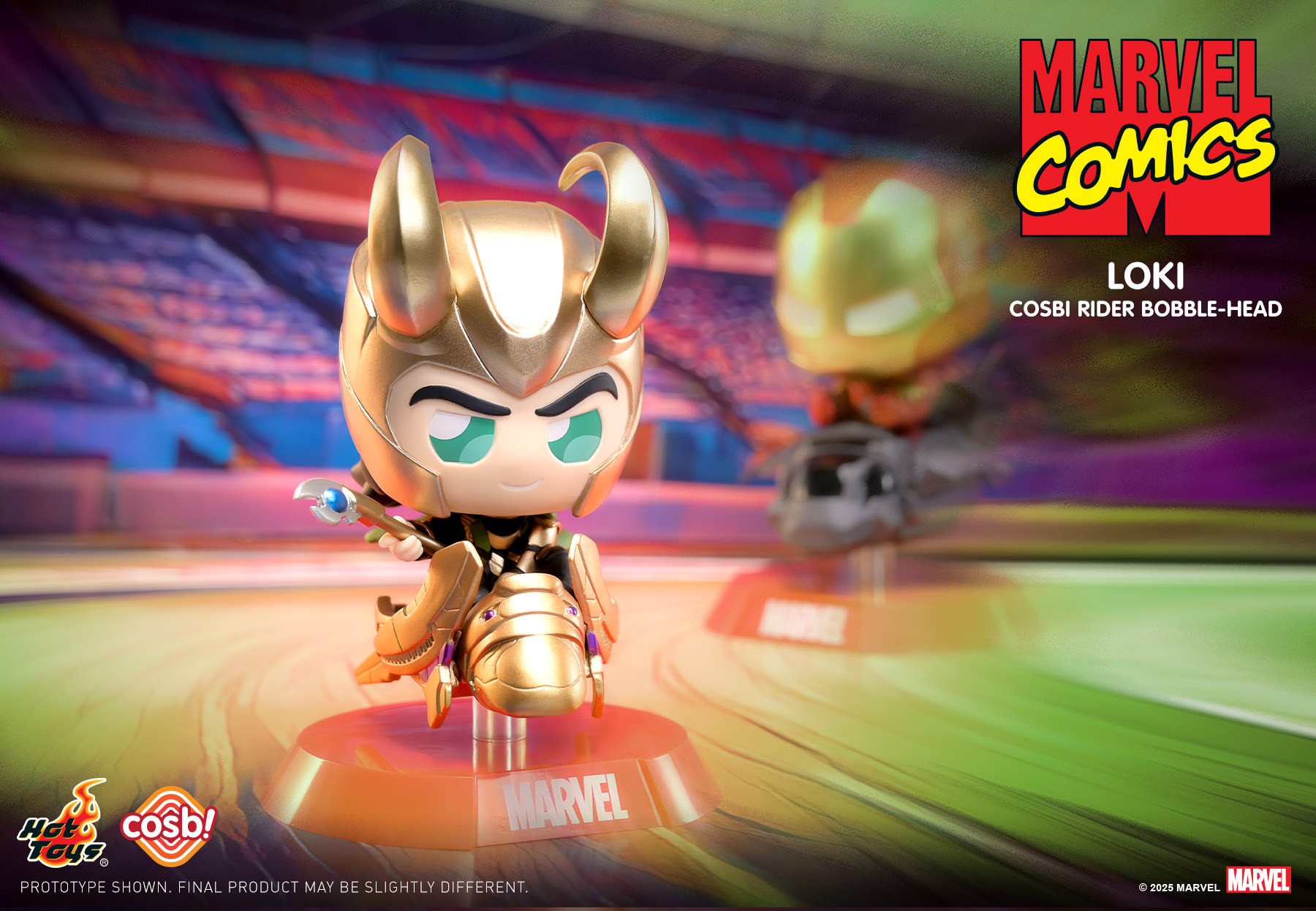 Marvel Marvel Cosbi Rider Bobble-Head Collection Blind Box Set  Collector Edition (Prototype Shown) View 7