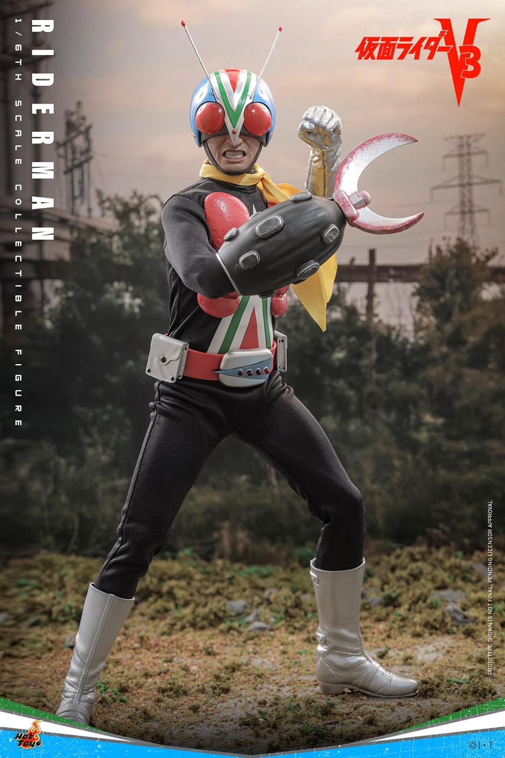 Kamen Rider Riderman Sixth Scale Figure  (Prototype Shown) View 3