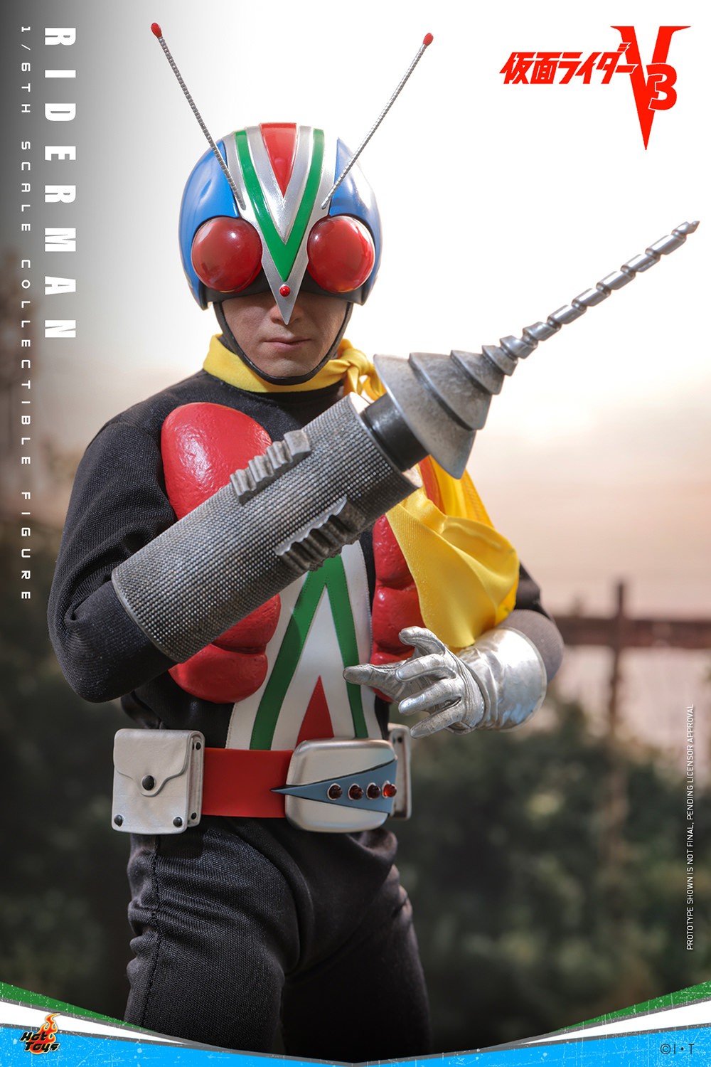 Kamen Rider Riderman Sixth Scale Figure  (Prototype Shown) View 4