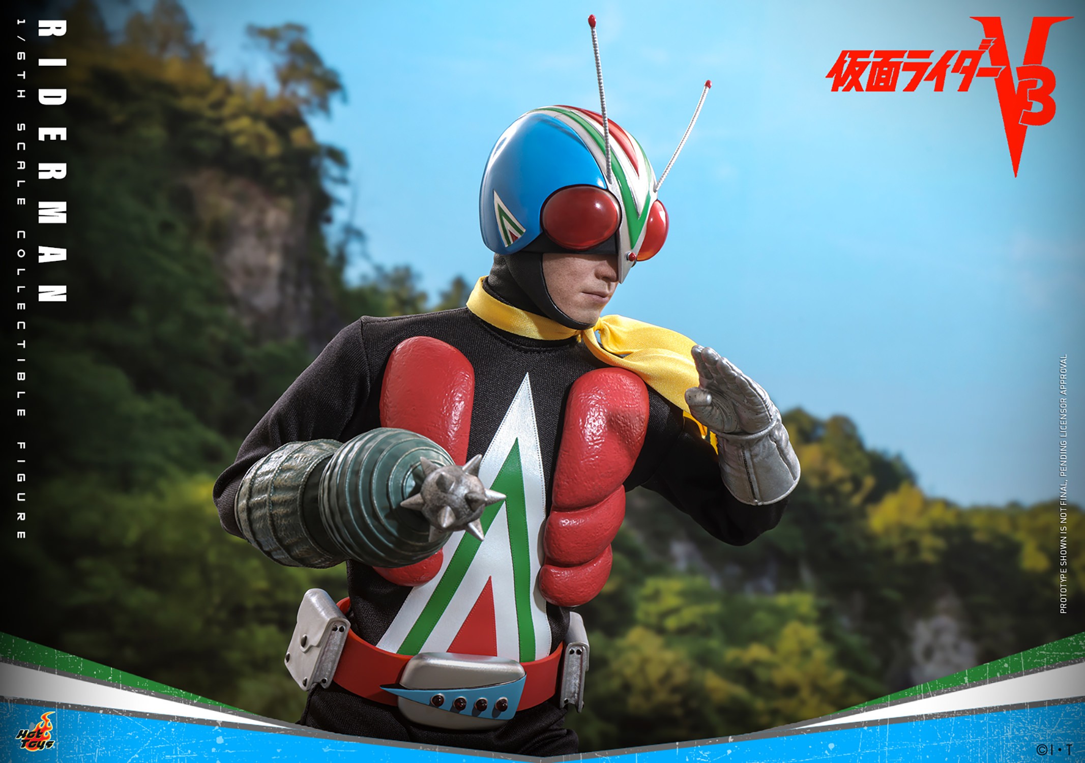 Kamen Rider Riderman Sixth Scale Figure  (Prototype Shown) View 6