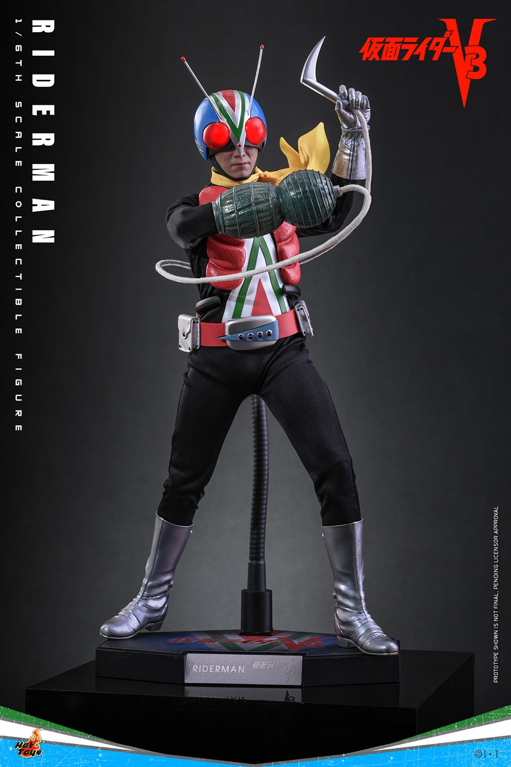 Kamen Rider Riderman Sixth Scale Figure  (Prototype Shown) View 8