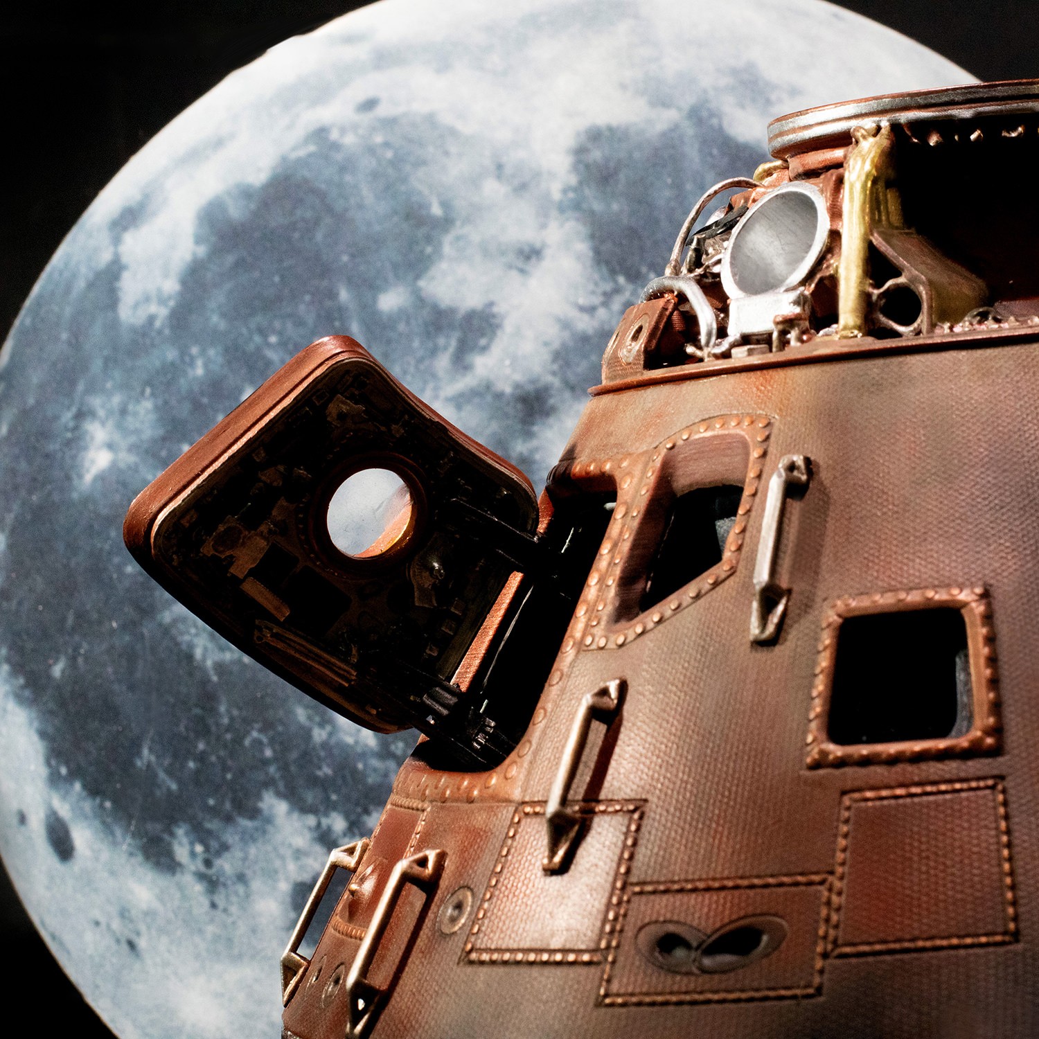 Apollo 11 Apollo 17 Command Module Scaled Replica  (Prototype Shown) View 5