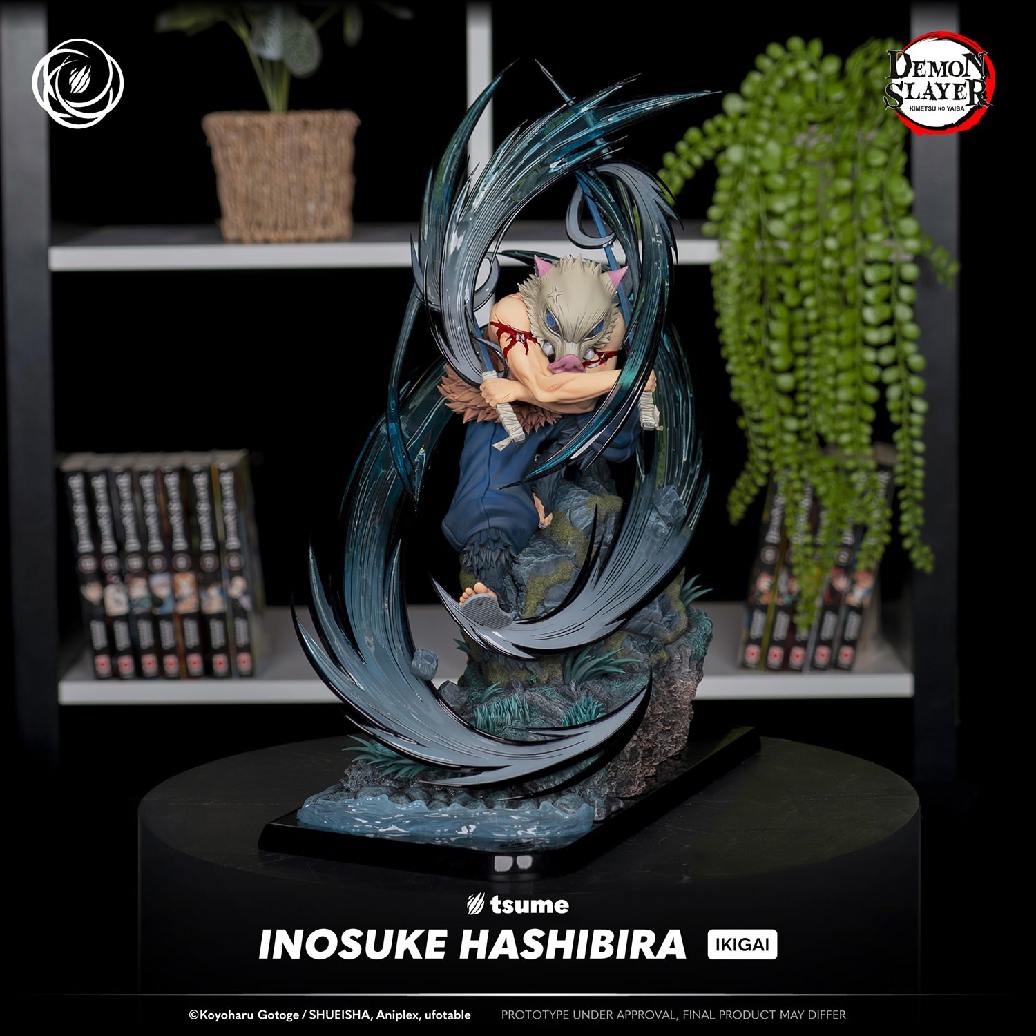 Demon Slayer Inosuke Hashibira Ikigai Statues  (Prototype Shown) View 6