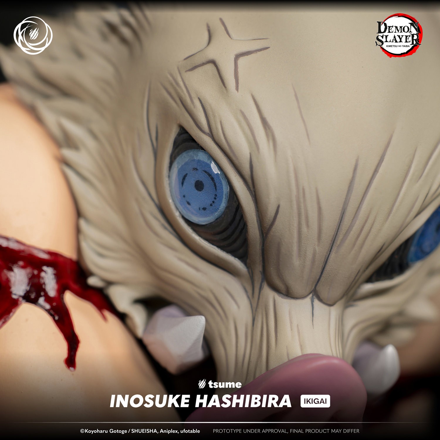 Demon Slayer Inosuke Hashibira Ikigai Statues  (Prototype Shown) View 13