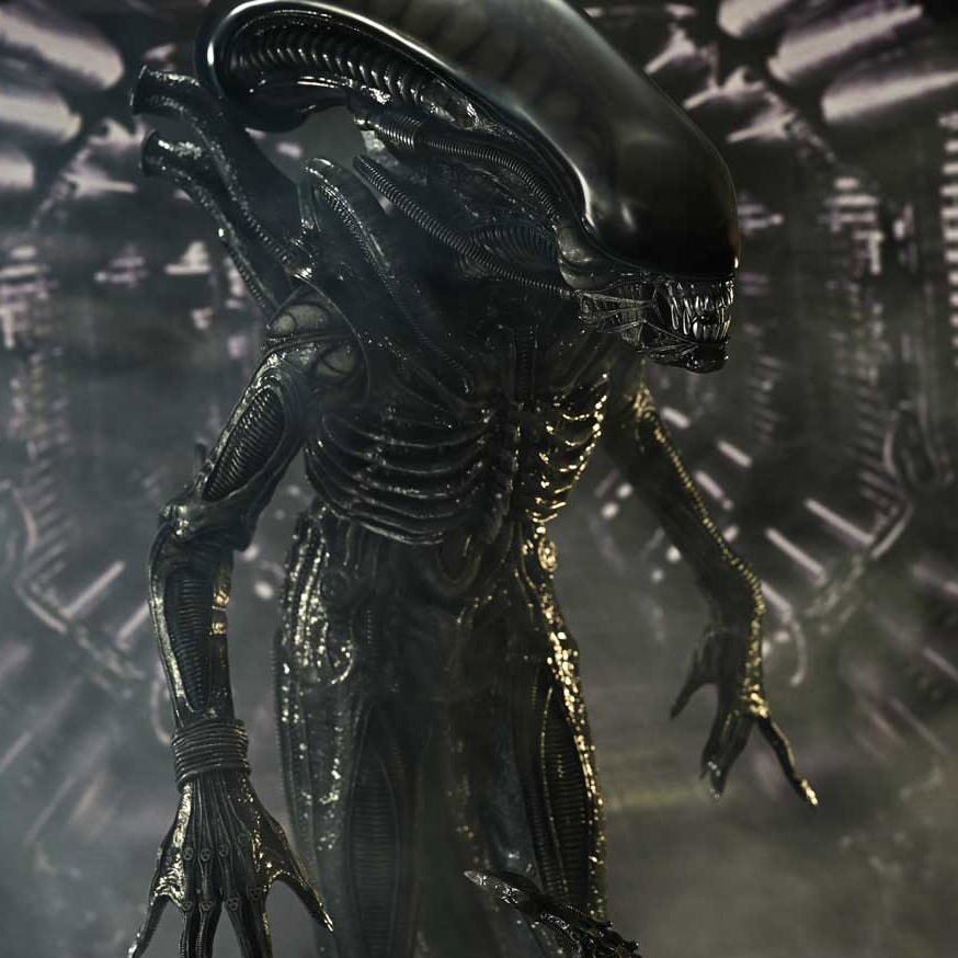 Alien Big Chap Xenomorph 1:3 Scale Statue  (Prototype Shown) View 1