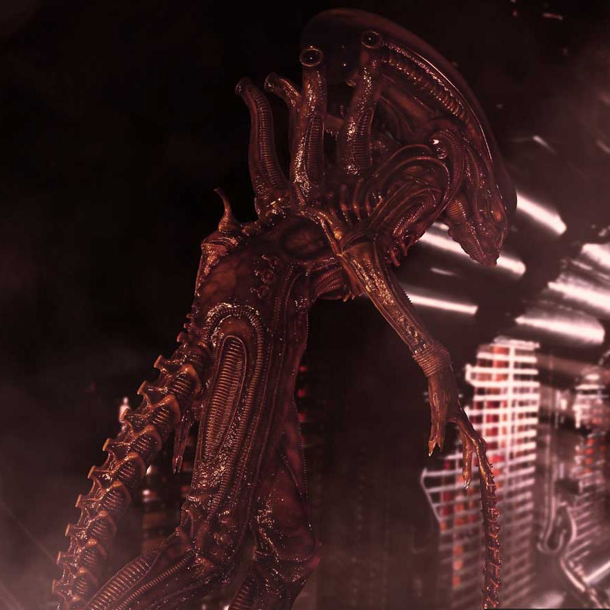 Alien Big Chap Xenomorph 1:3 Scale Statue  (Prototype Shown) View 3