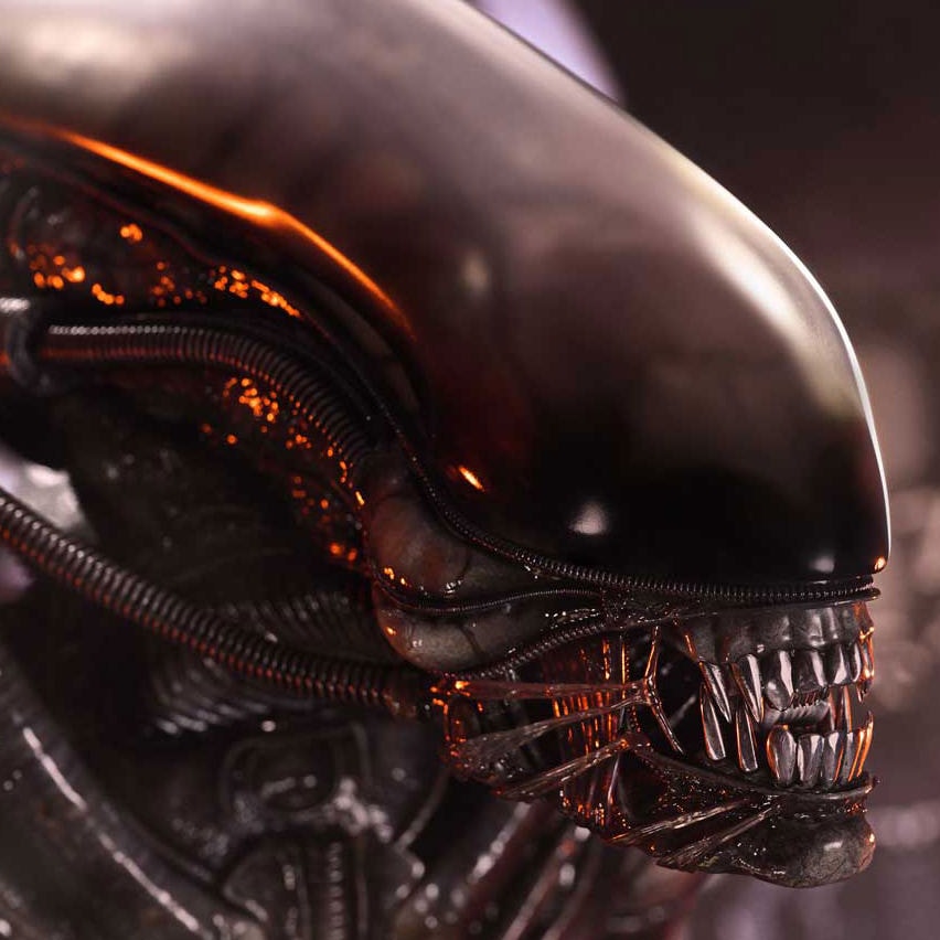 Alien Big Chap Xenomorph (Deluxe Version) 1:3 Scale Statue  (Prototype Shown) View 5