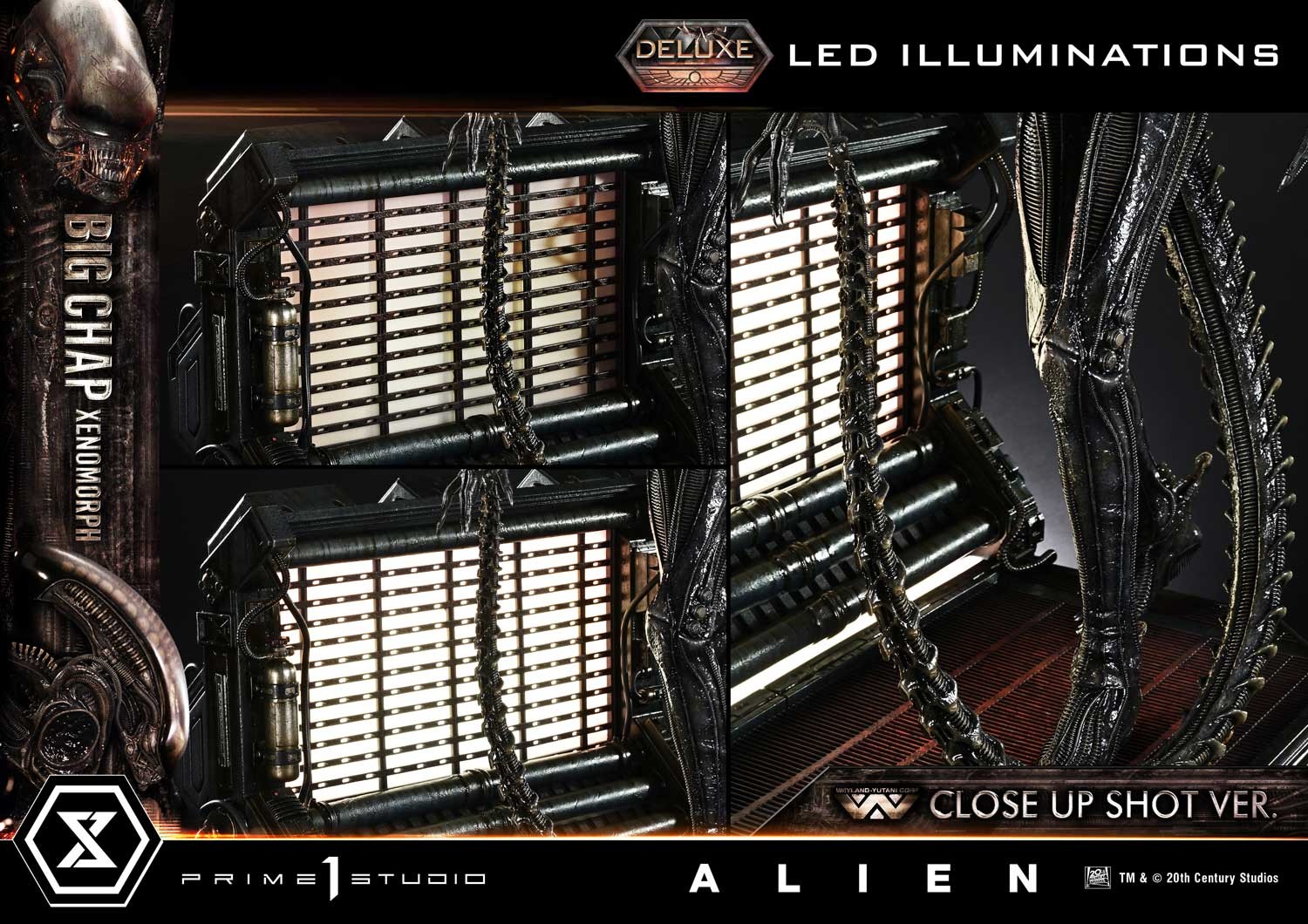 Alien Big Chap Xenomorph (Deluxe Version) 1:3 Scale Statue  (Prototype Shown) View 7
