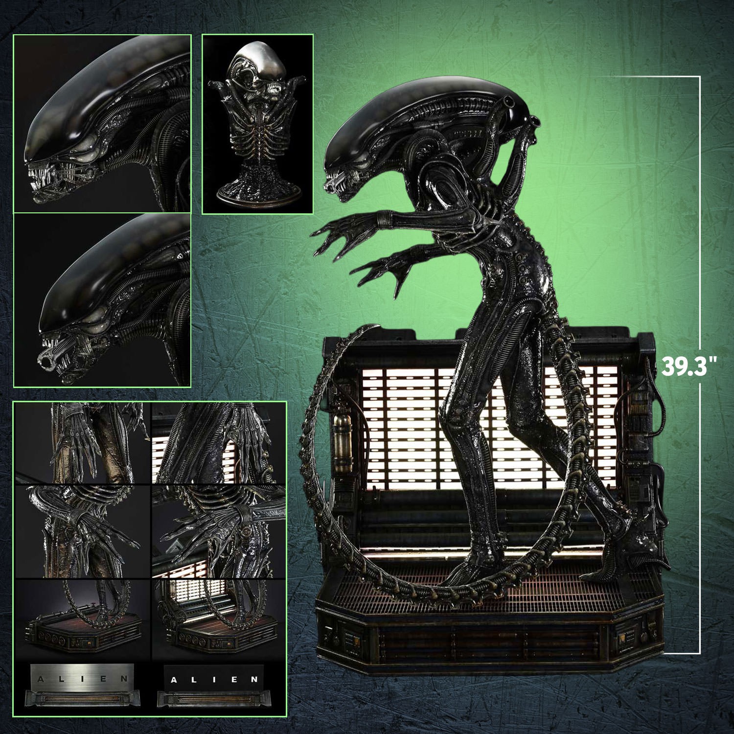 Alien Big Chap Xenomorph (Deluxe Version) 1:3 Scale Statue  (Prototype Shown) View 2