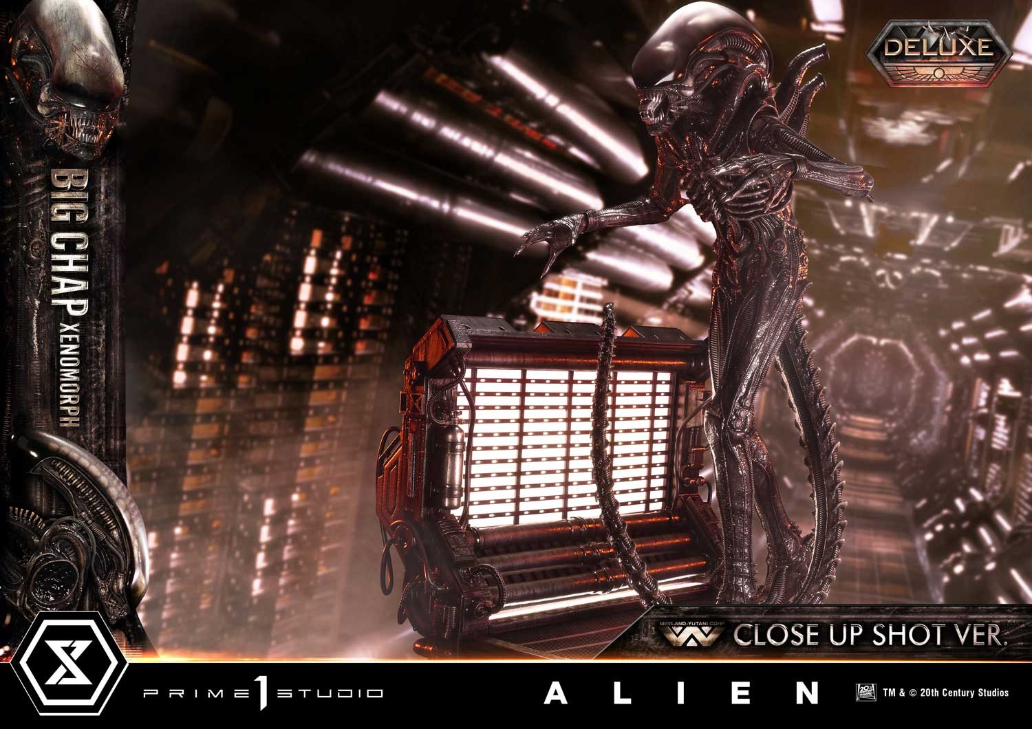 Alien Big Chap Xenomorph (Deluxe Bonus Version) 1:3 Scale Statue  (Prototype Shown) View 12