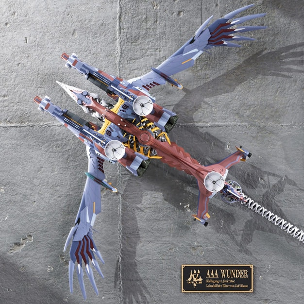 Evangelion Ultra Scale AAA Wunder (Deluxe Version) Model Kit  (Prototype Shown) View 1