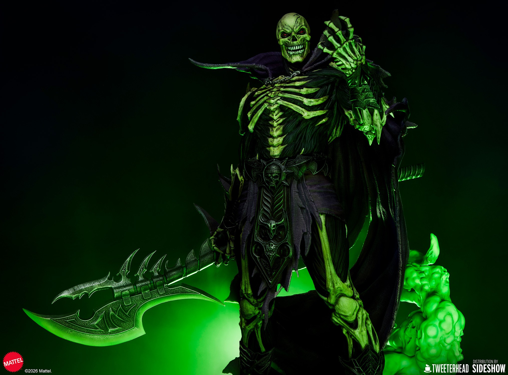 Masters of the Universe Scare Glow Legends Maquette  (Prototype Shown) View 3