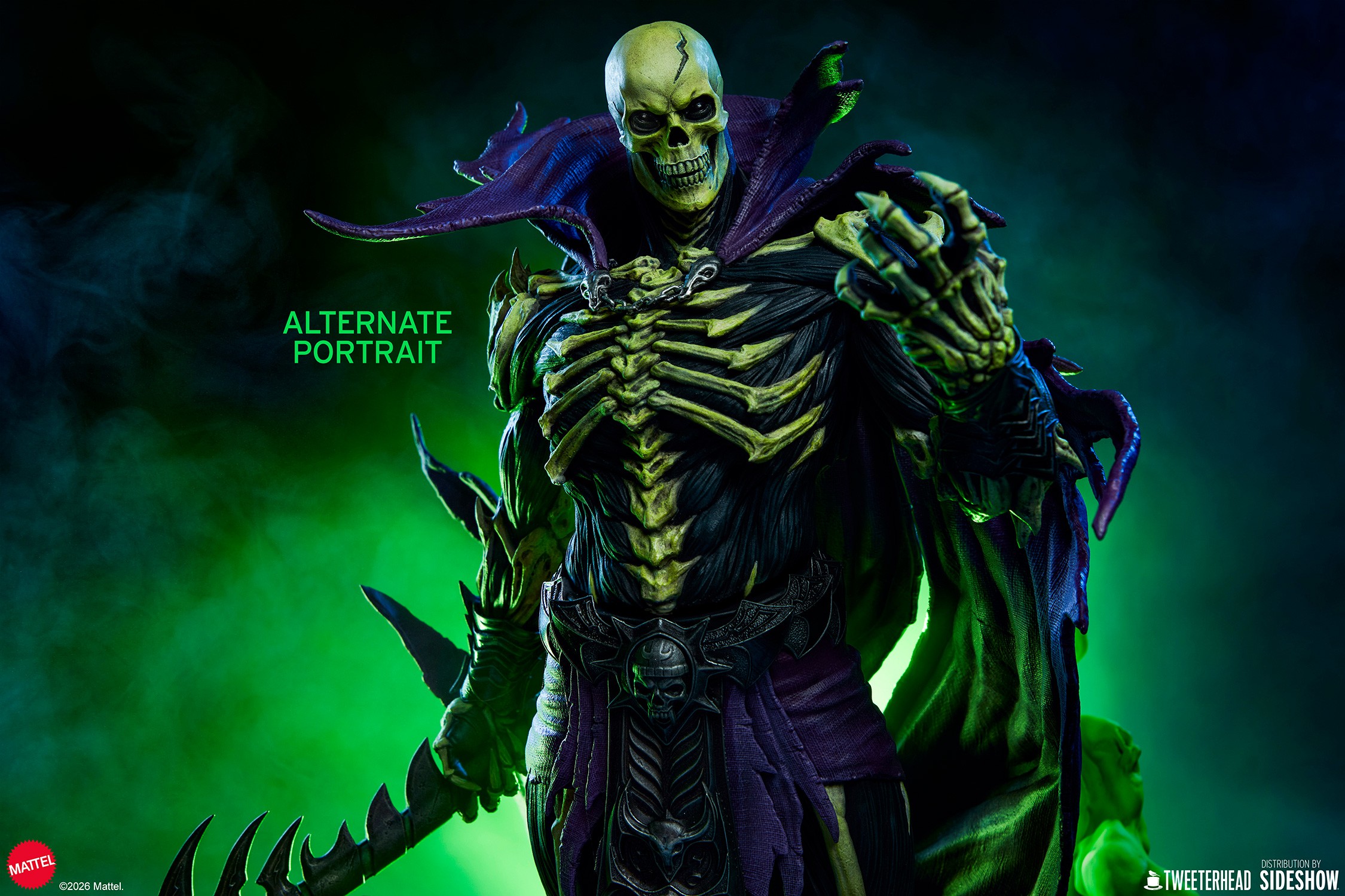 Masters of the Universe Scare Glow Legends Maquette  (Prototype Shown) View 4