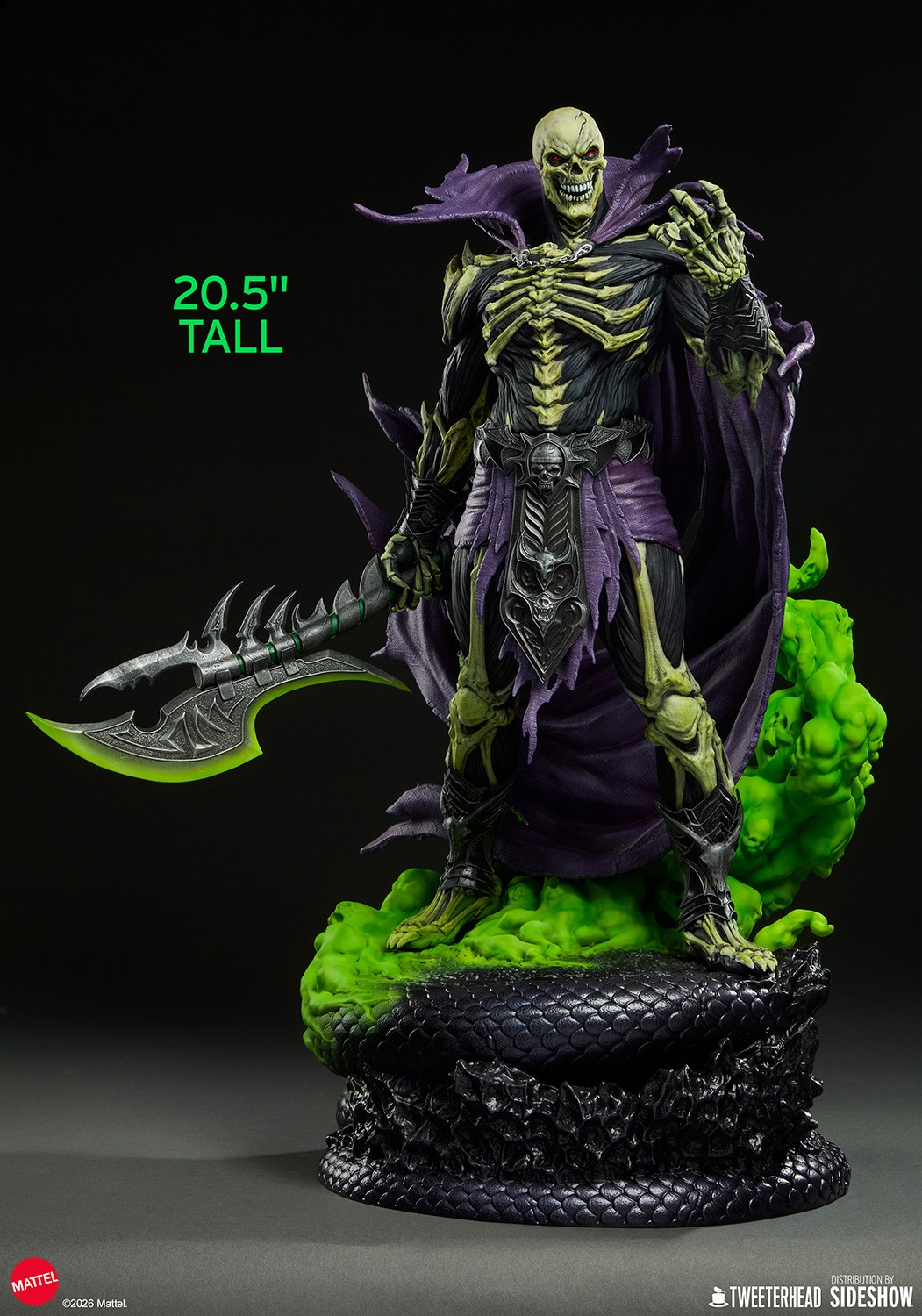 Masters of the Universe Scare Glow Legends Maquette  (Prototype Shown) View 7