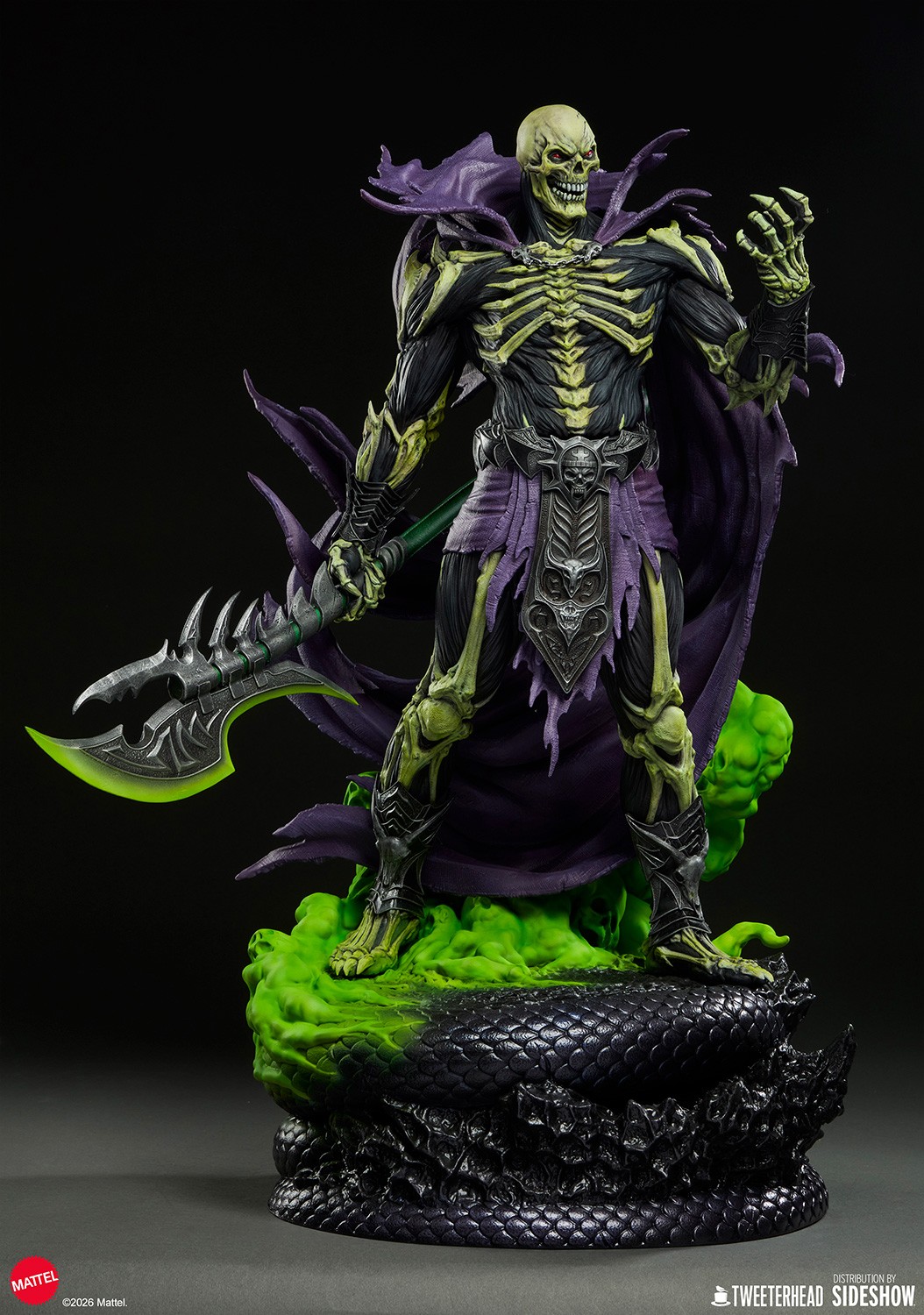 Masters of the Universe Scare Glow Legends Maquette  (Prototype Shown) View 8