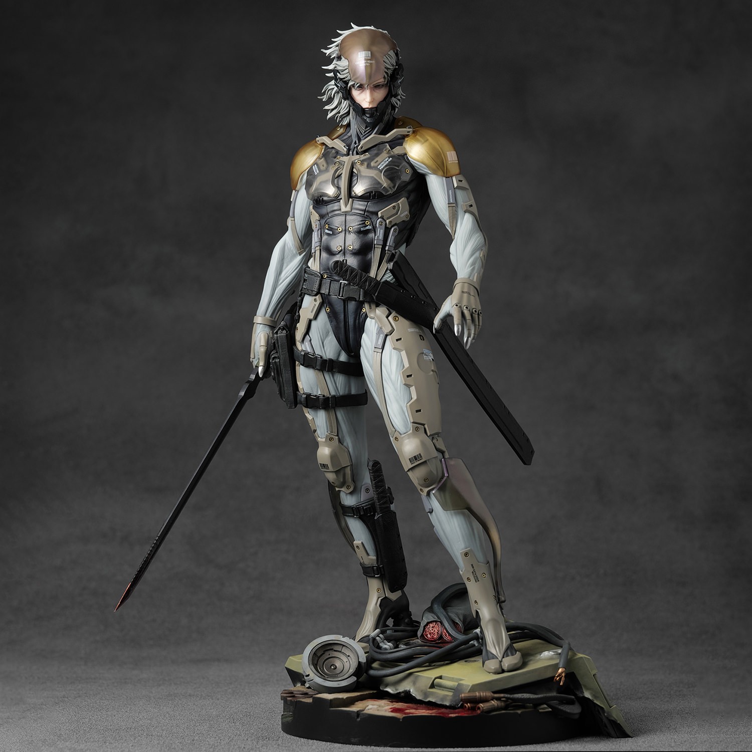 Metal Gear Solid Raiden Statues  (Prototype Shown) View 1