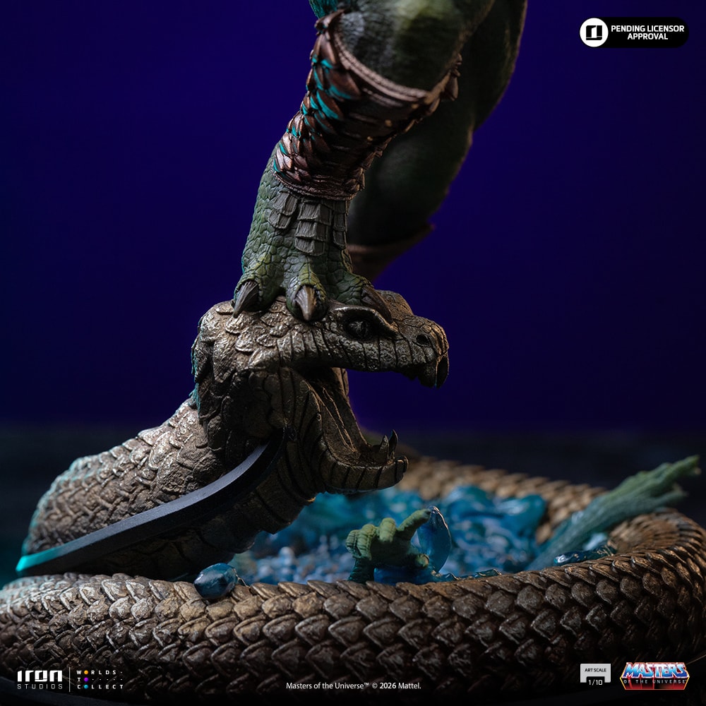 Masters of the Universe Kobra Khan 1:10 Scale Statue  (Prototype Shown) View 4