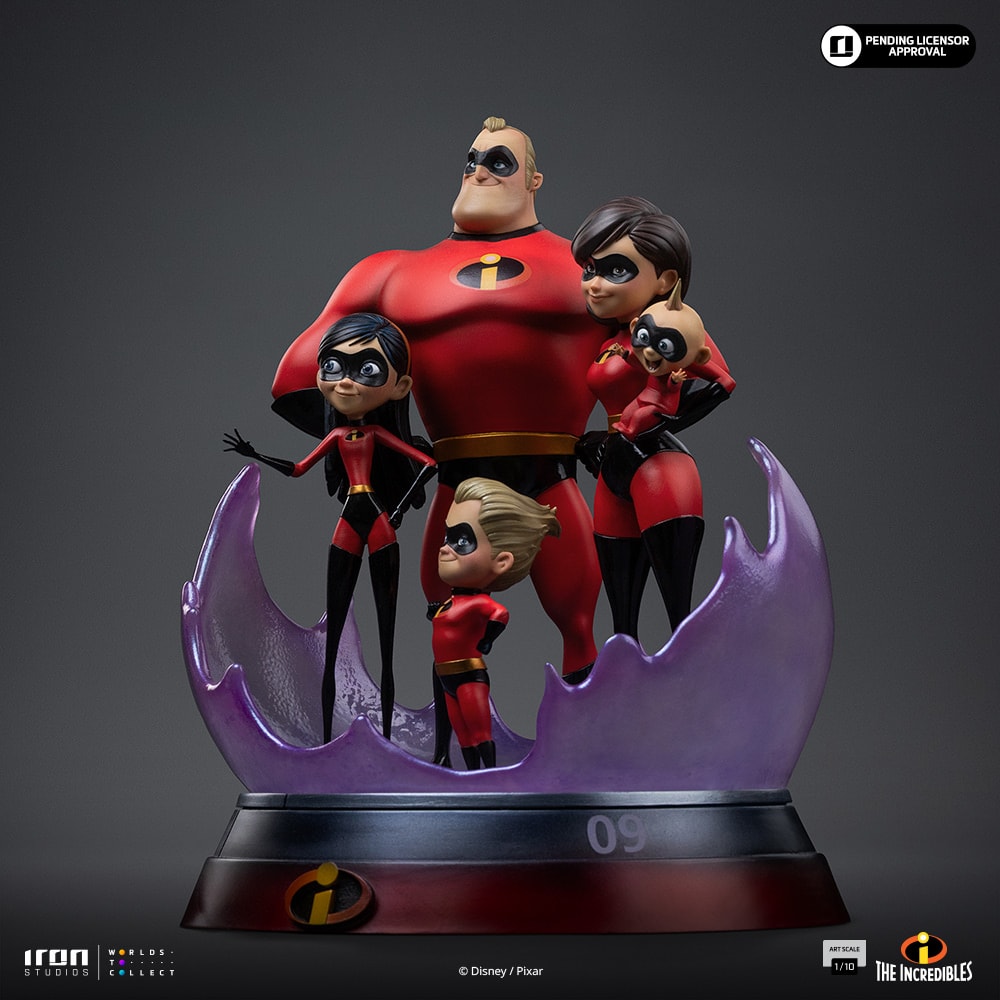 Disney The Incredibles Diorama  (Prototype Shown) View 11