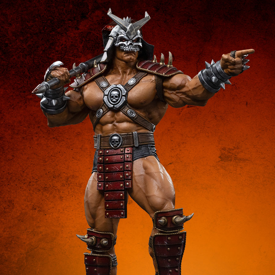 Mortal Kombat Shao Khan, Emperor of Outworld 1:10 Scale Statue  (Prototype Shown) View 1