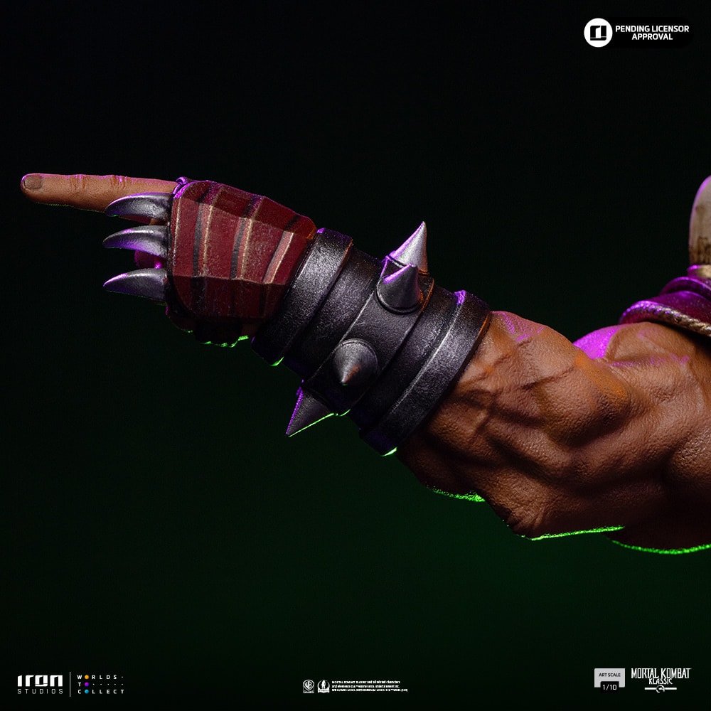 Mortal Kombat Shao Khan, Emperor of Outworld 1:10 Scale Statue  (Prototype Shown) View 5