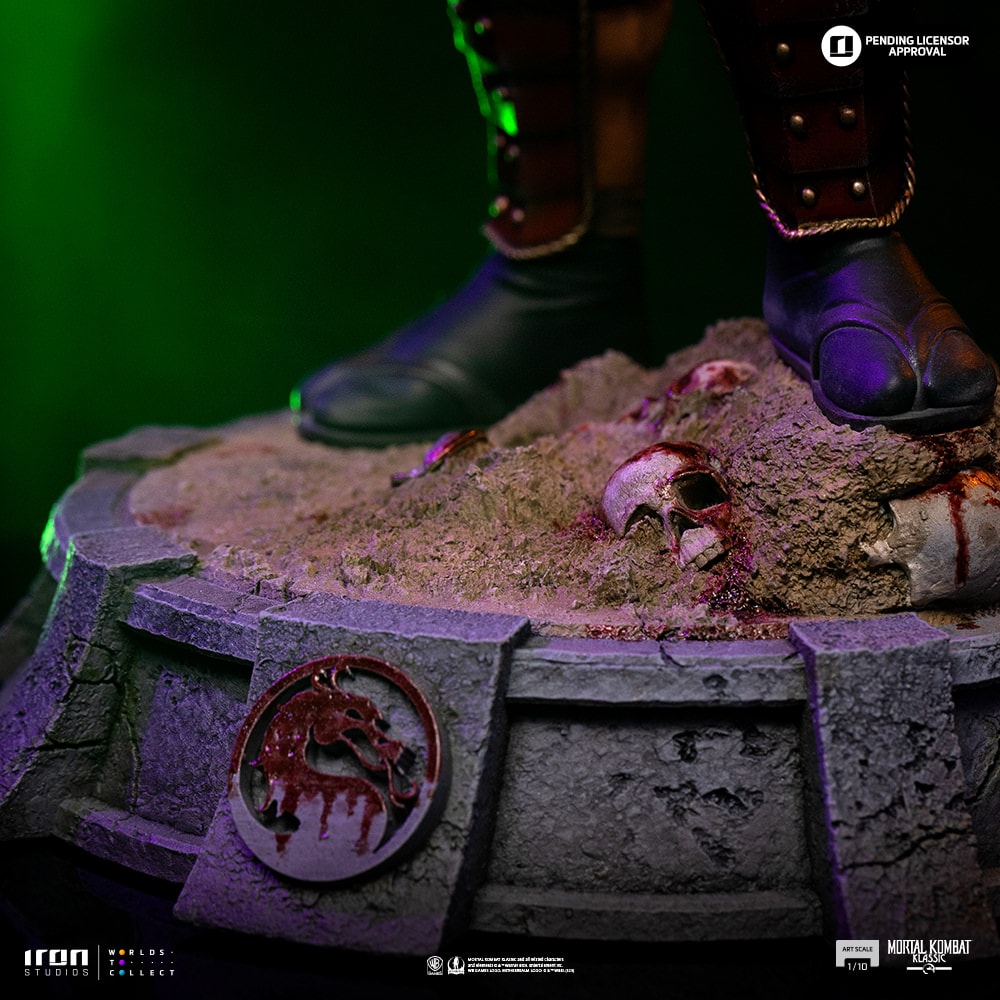Mortal Kombat Shao Khan, Emperor of Outworld 1:10 Scale Statue  (Prototype Shown) View 7