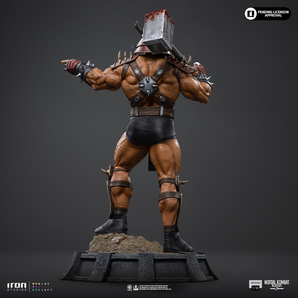 Mortal Kombat Shao Khan, Emperor of Outworld 1:10 Scale Statue  (Prototype Shown) View 9