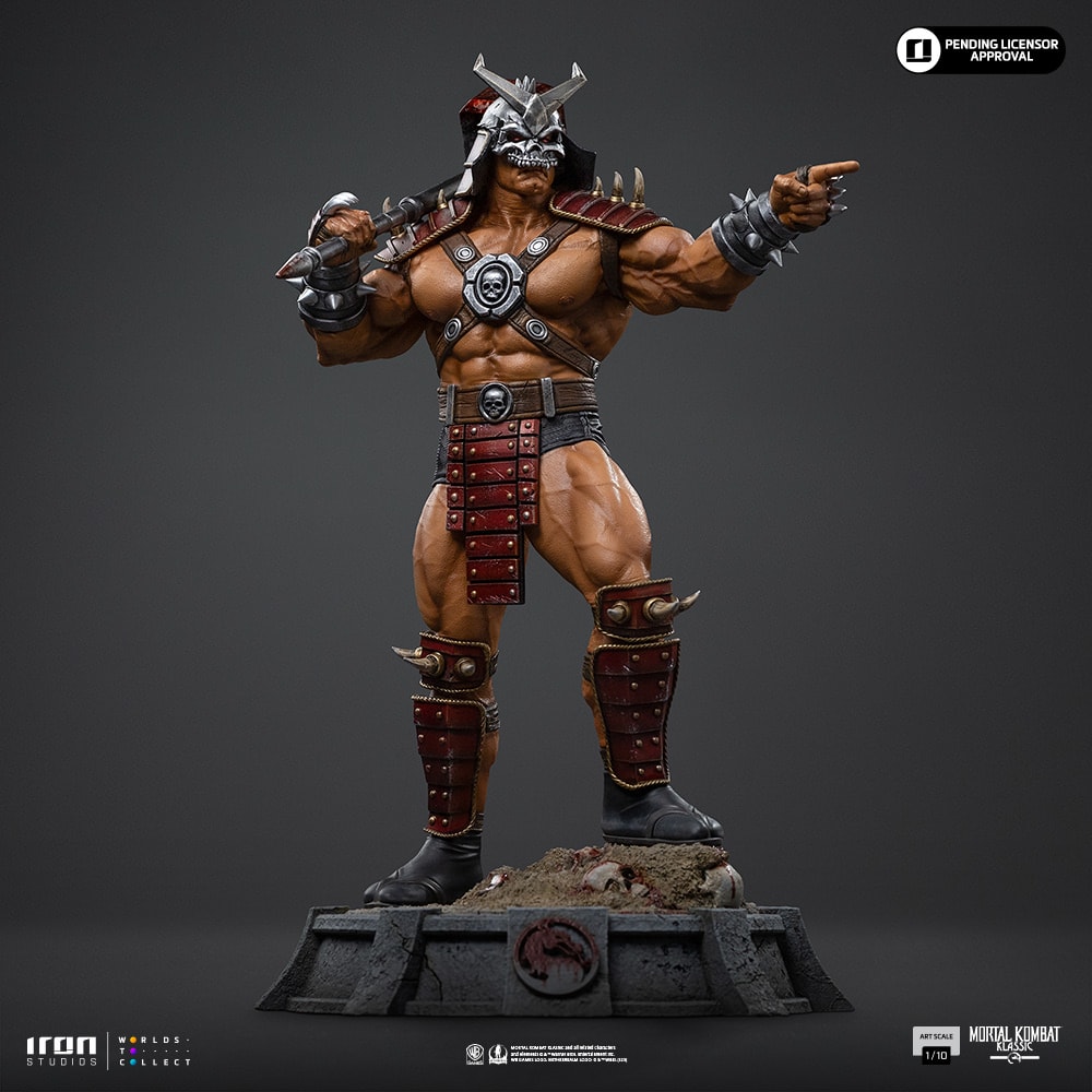 Mortal Kombat Shao Khan, Emperor of Outworld 1:10 Scale Statue  (Prototype Shown) View 10