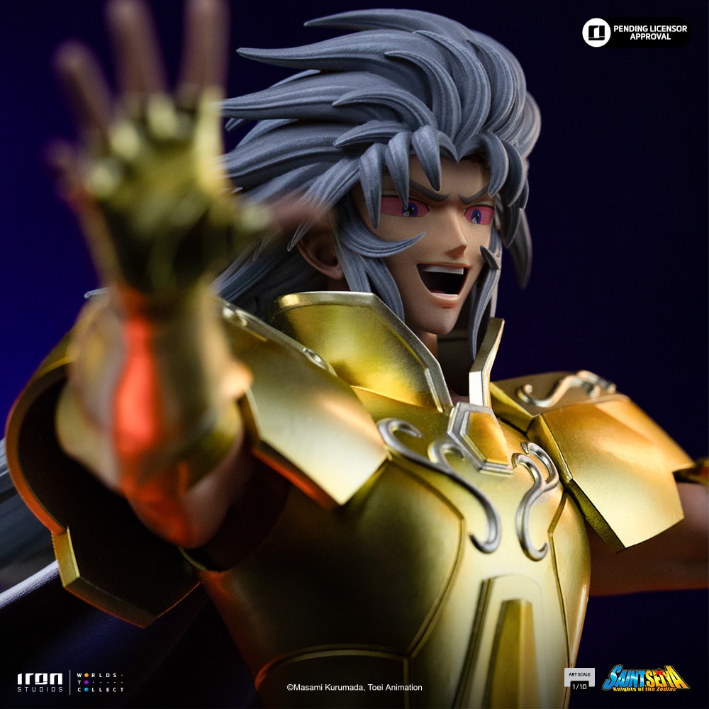 Saint Seiya Gemini Saga 1:10 Scale Statue  (Prototype Shown) View 3