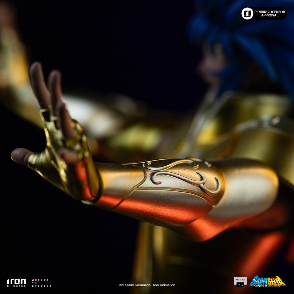 Saint Seiya Gemini Saga 1:10 Scale Statue  (Prototype Shown) View 5