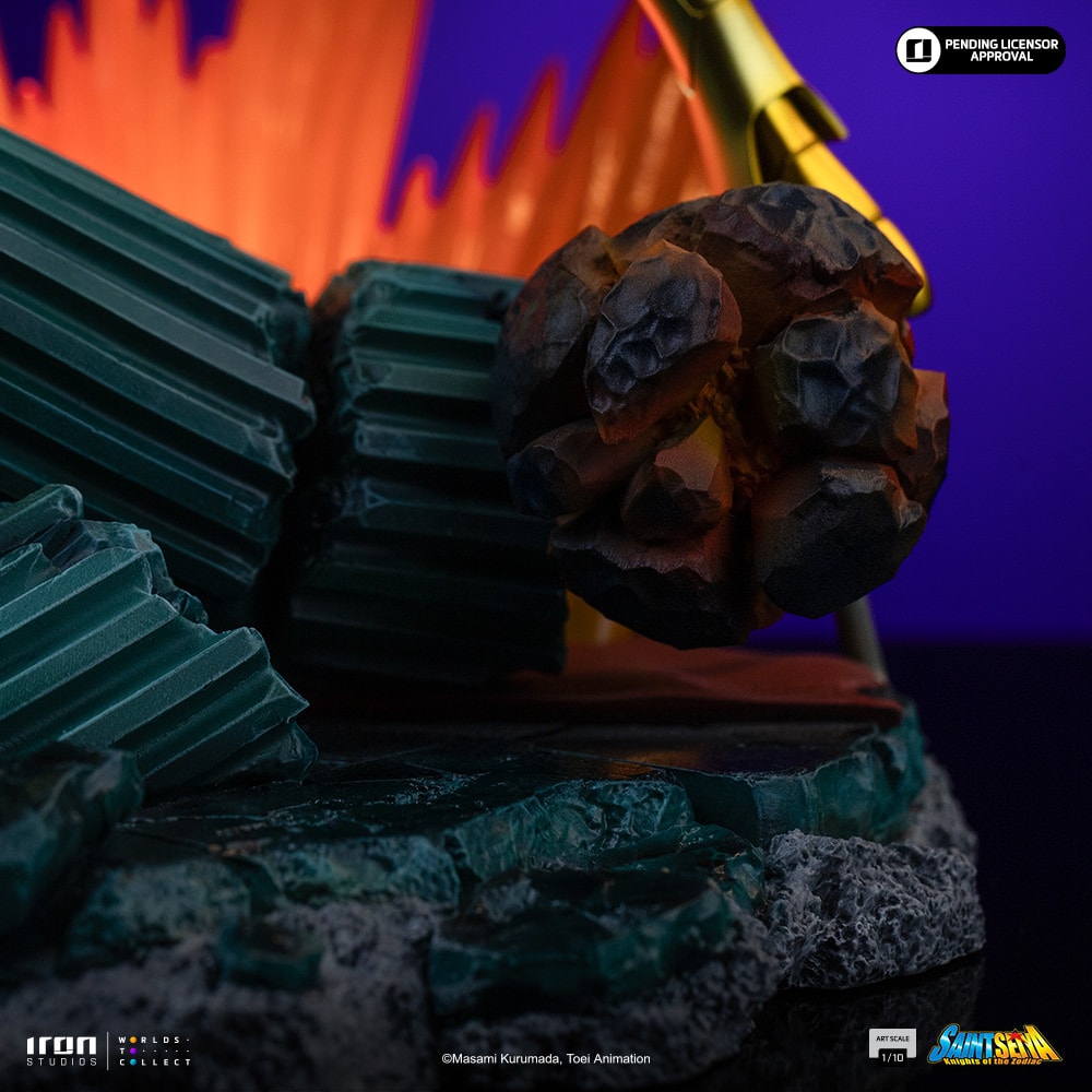 Saint Seiya Gemini Saga 1:10 Scale Statue  (Prototype Shown) View 7