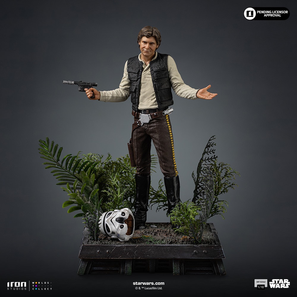 Star Wars Han Solo 1:10 Scale Statue  (Prototype Shown) View 7
