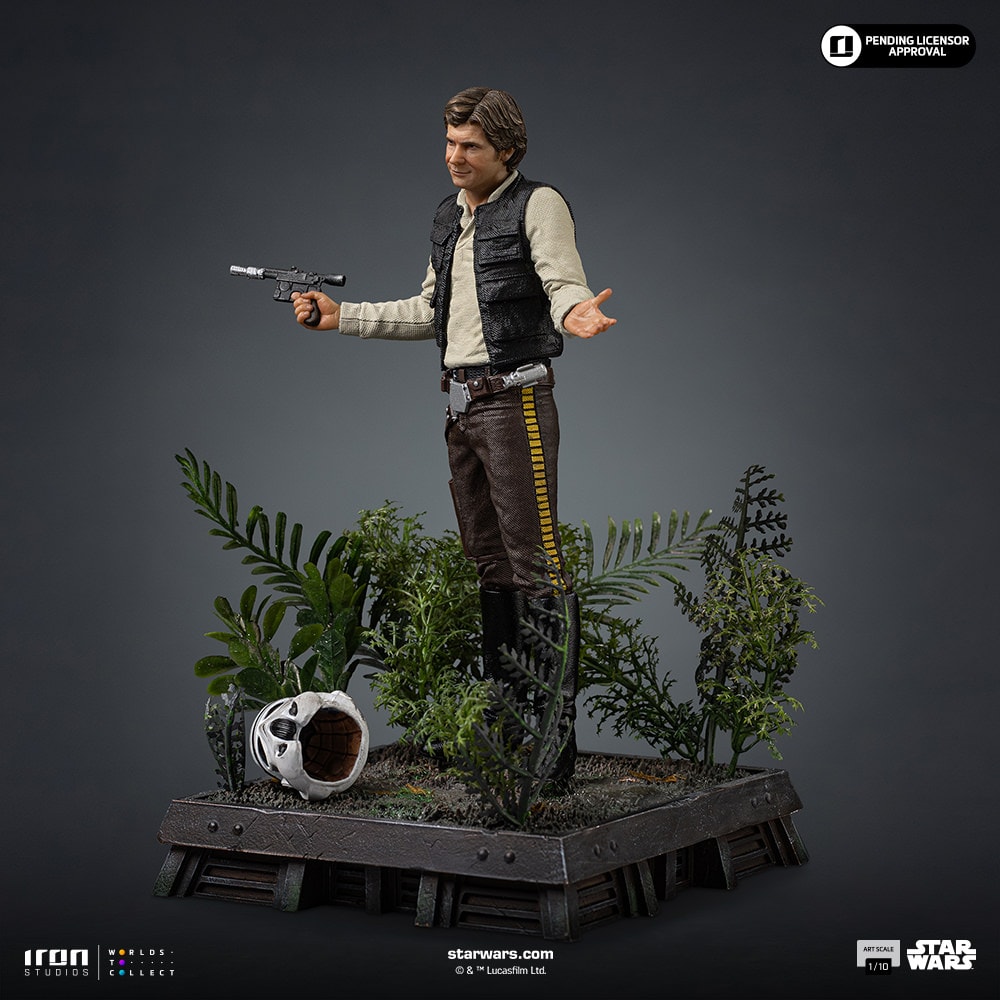 Star Wars Han Solo 1:10 Scale Statue  (Prototype Shown) View 8