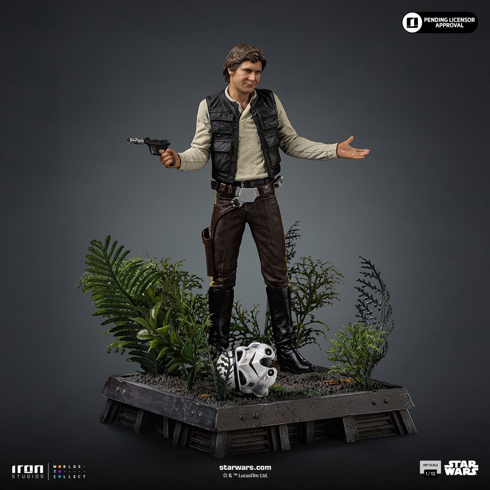 Star Wars Han Solo 1:10 Scale Statue  (Prototype Shown) View 9