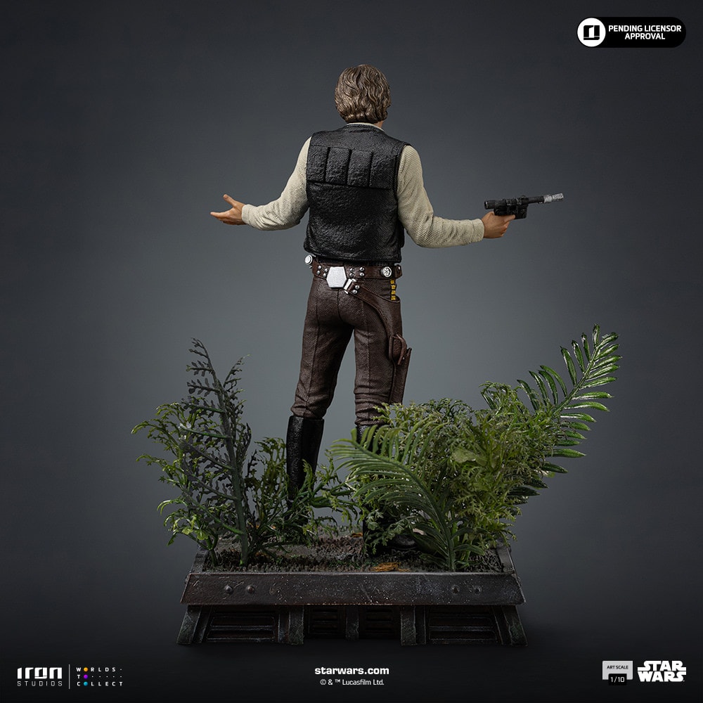 Star Wars Han Solo 1:10 Scale Statue  (Prototype Shown) View 10