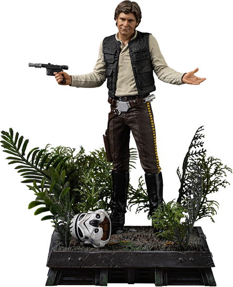Star Wars Han Solo 1:10 Scale Statue  (Prototype Shown) View 11