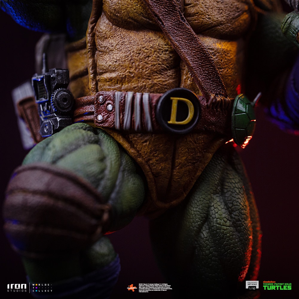 Teenage Mutant Ninja Turtles Donatello Unleashed 1:10 Scale Statue  (Prototype Shown) View 5