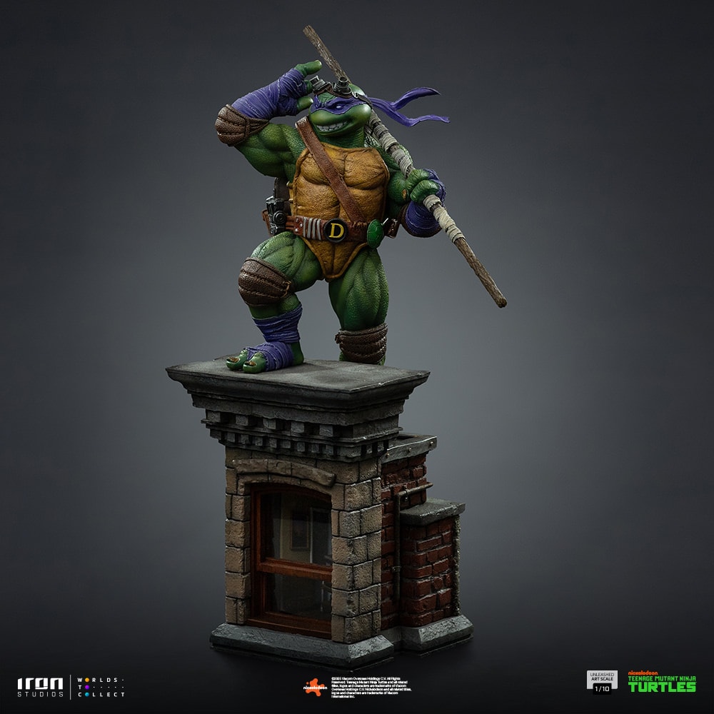 Teenage Mutant Ninja Turtles Donatello Unleashed 1:10 Scale Statue  (Prototype Shown) View 9