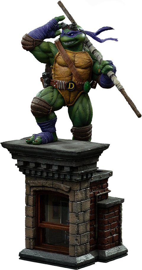 Teenage Mutant Ninja Turtles Donatello Unleashed 1:10 Scale Statue  (Prototype Shown) View 12