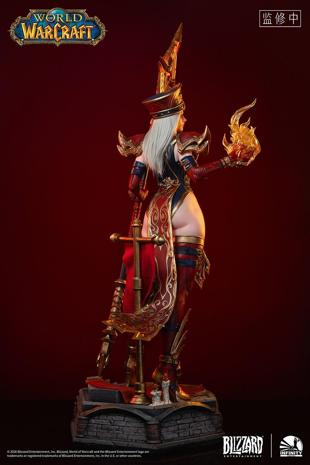 Warcraft Sally Whitemane 1:3 Scale Statue  (Prototype Shown) View 8