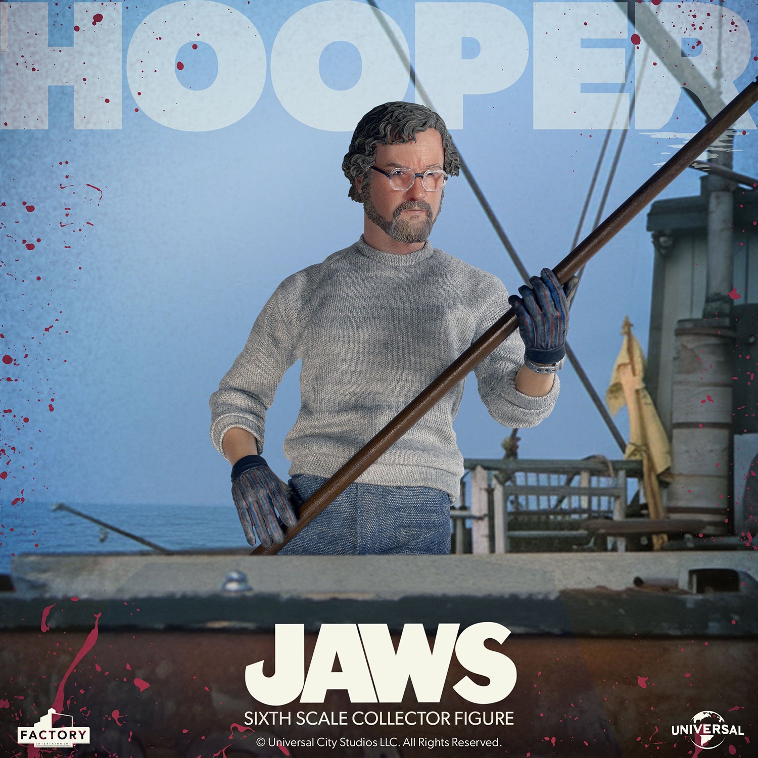 Jaws Hooper Sixth Scale Figure  (Prototype Shown) View 11