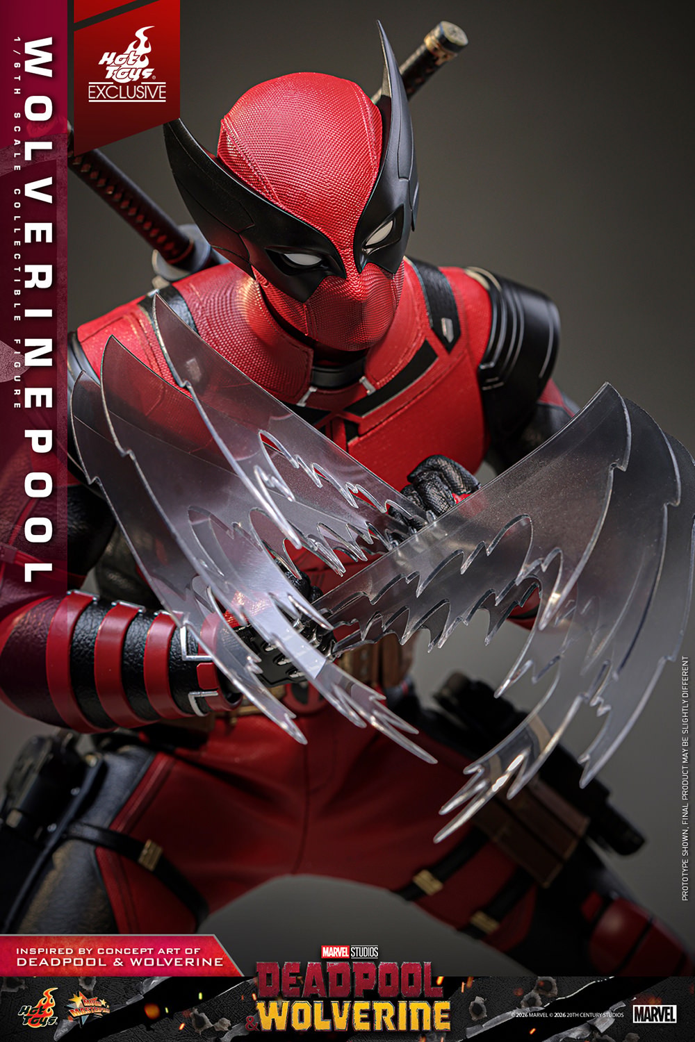 Marvel Wolverinepool Sixth Scale Figure  (Prototype Shown) View 5