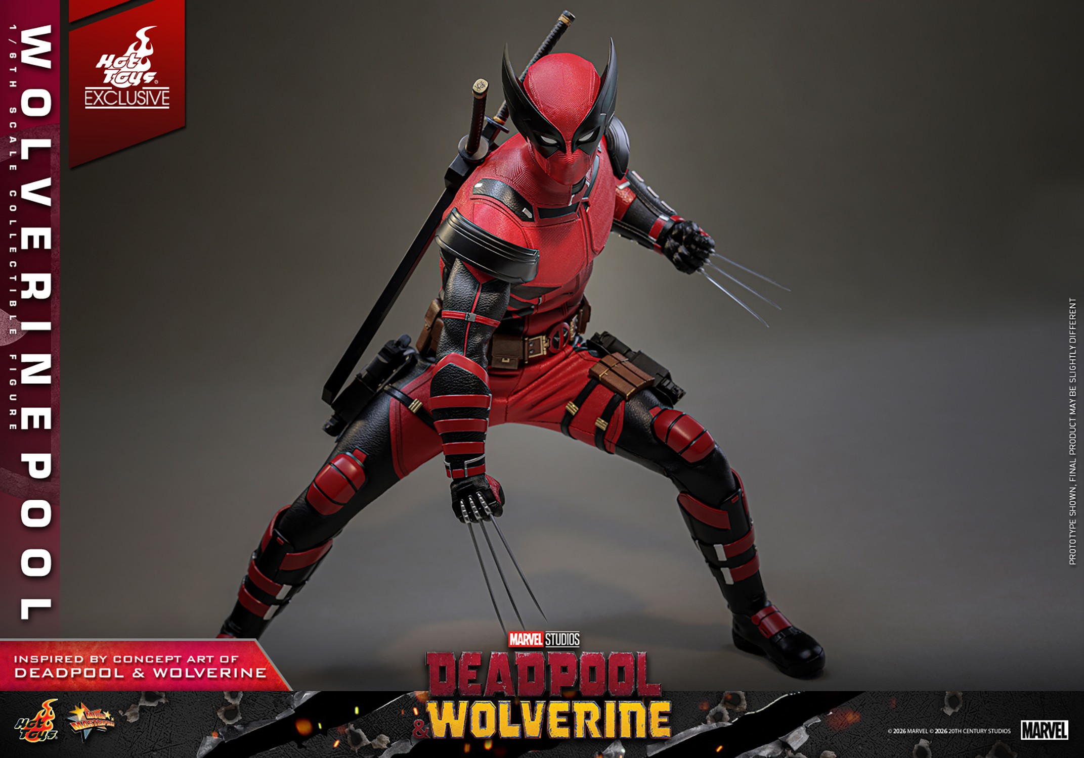 Marvel Wolverinepool Sixth Scale Figure  (Prototype Shown) View 7