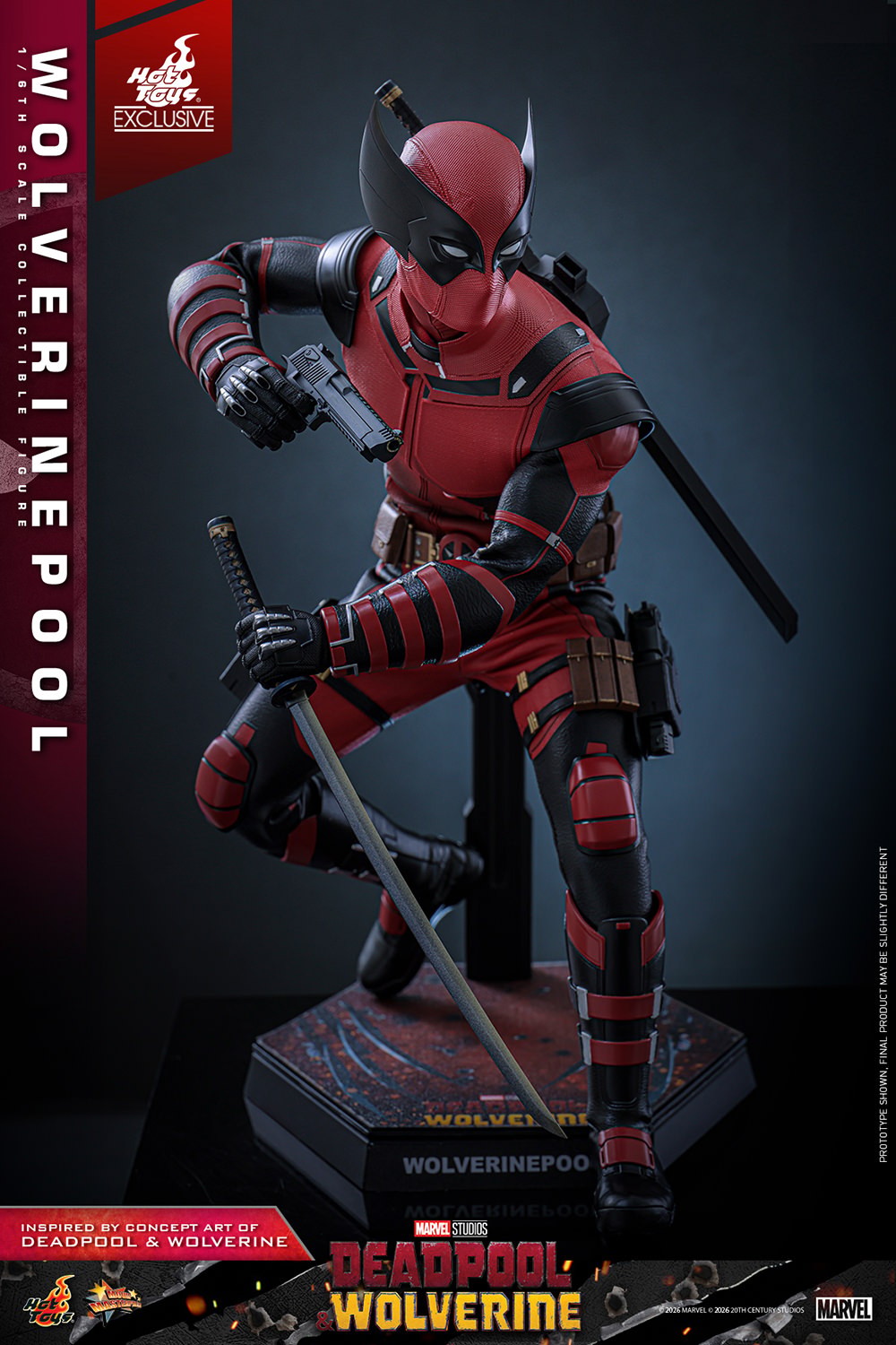Marvel Wolverinepool Sixth Scale Figure  (Prototype Shown) View 9