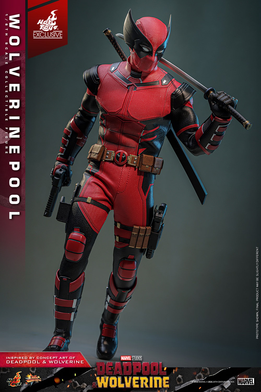 Marvel Wolverinepool Sixth Scale Figure  (Prototype Shown) View 13