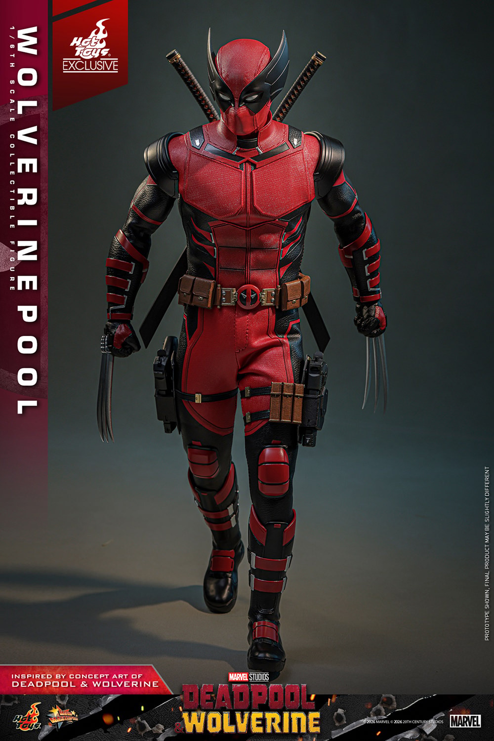 Marvel Wolverinepool Sixth Scale Figure  (Prototype Shown) View 15